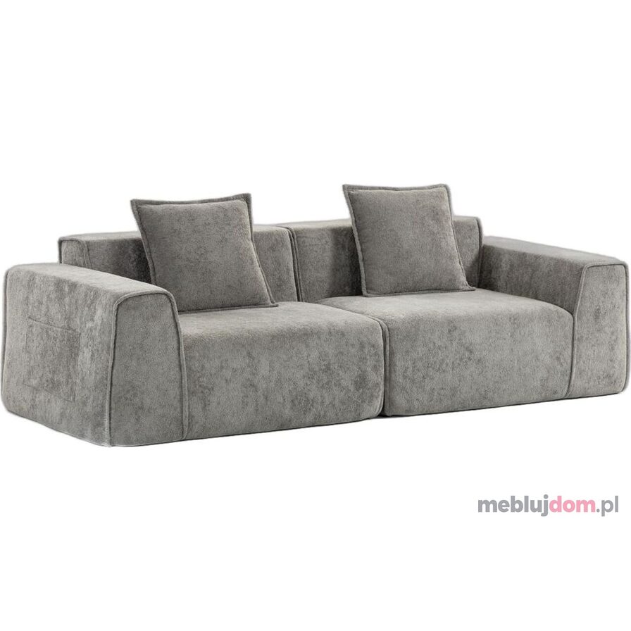 Sofa kompresyjna modułowa SF3-FX szara piankowa