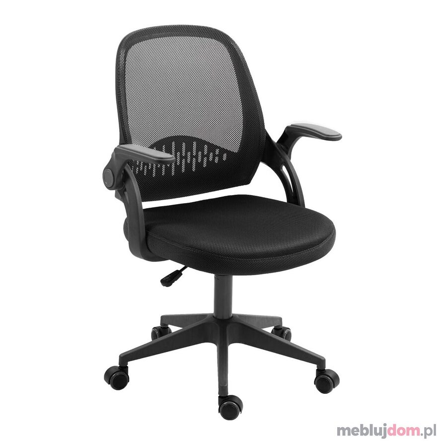 Fotel obrotowy FB49-FX siatkowy czarny