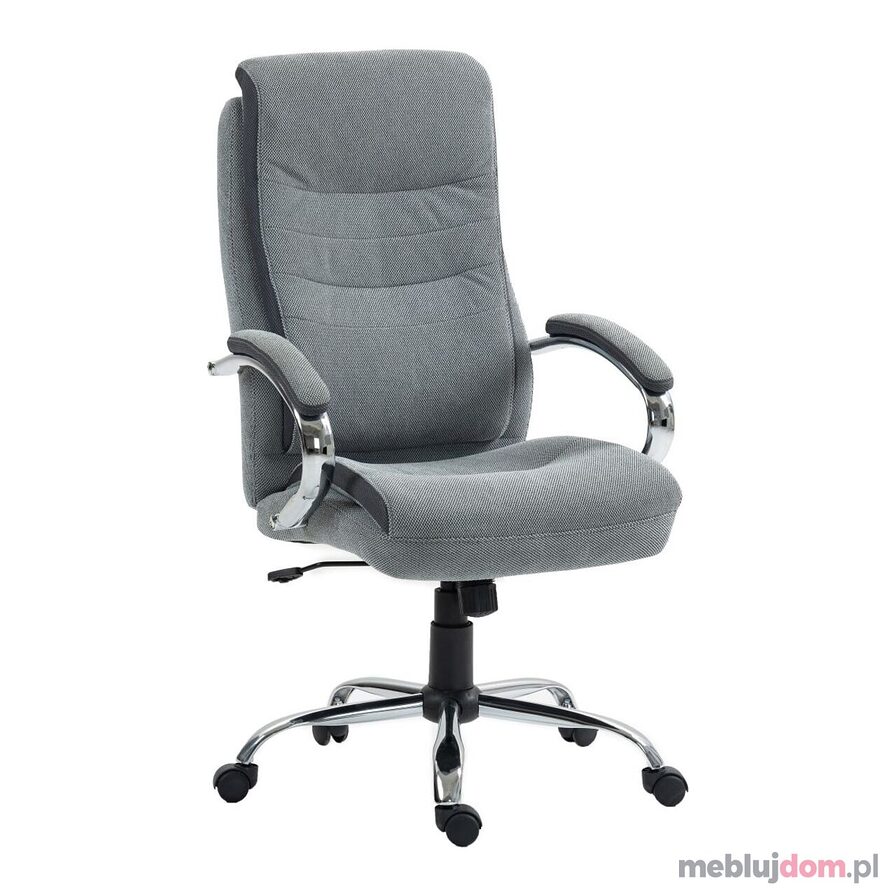 Fotel obrotowy FB55-FX (F) szary tkanina