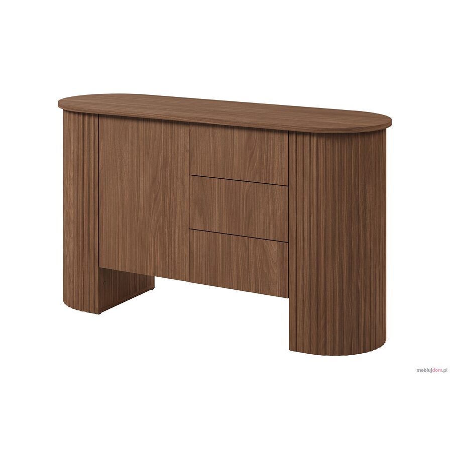 Komoda CAVO 43 z szufladami w odcieniu orzech lincoln