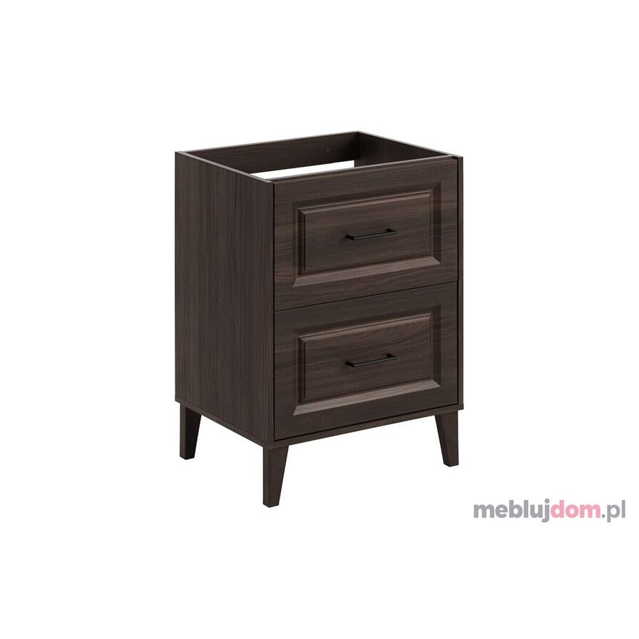 Szafka pod umywalkę DOROTHY RISTRETTO 82-60-46-2S - Dąb ristretto