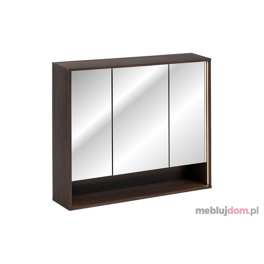 Szafka łazienkowa z lustrem DOROTHY RISTRETTO 84-100-3D - Dąb Ristretto