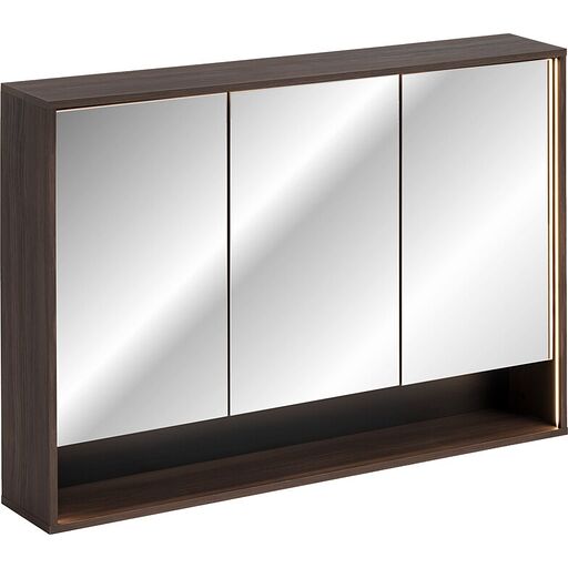 Szafka łazienkowa z lustrem DOROTHY RISTRETTO 84-120-3D - Dąb Ristretto