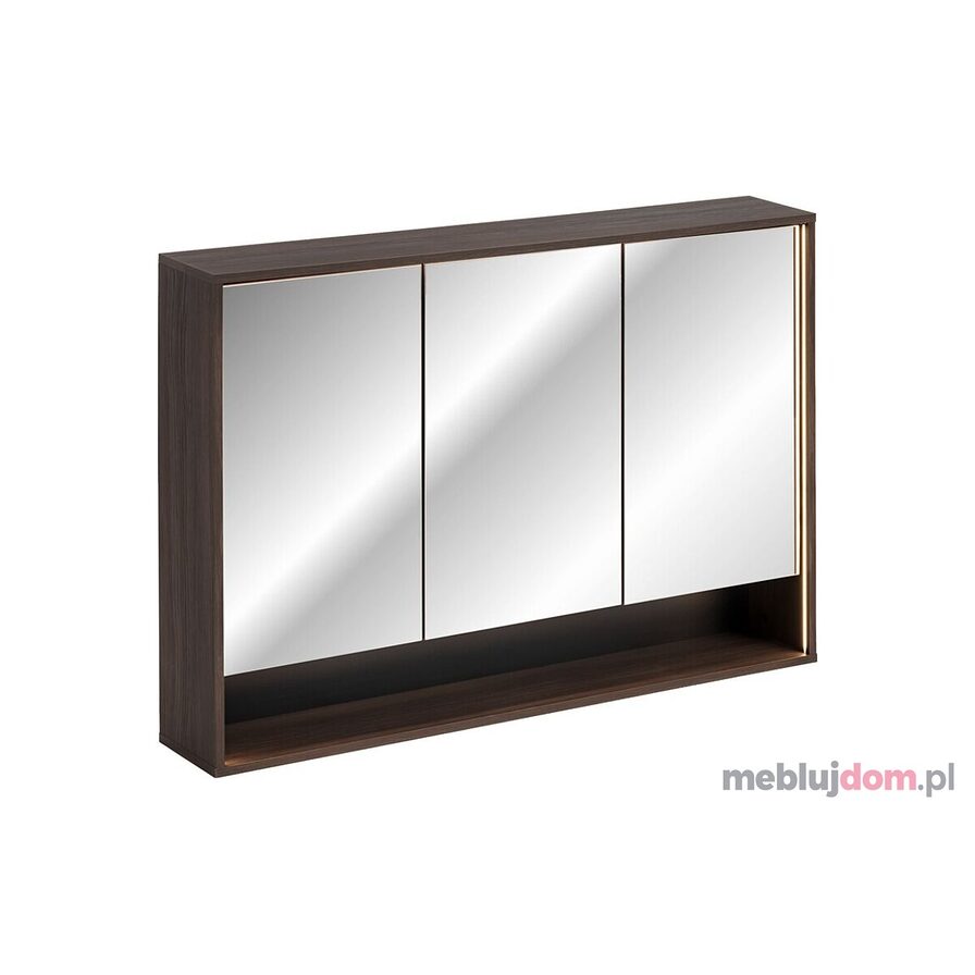 Szafka łazienkowa z lustrem DOROTHY RISTRETTO 84-120-3D - Dąb Ristretto