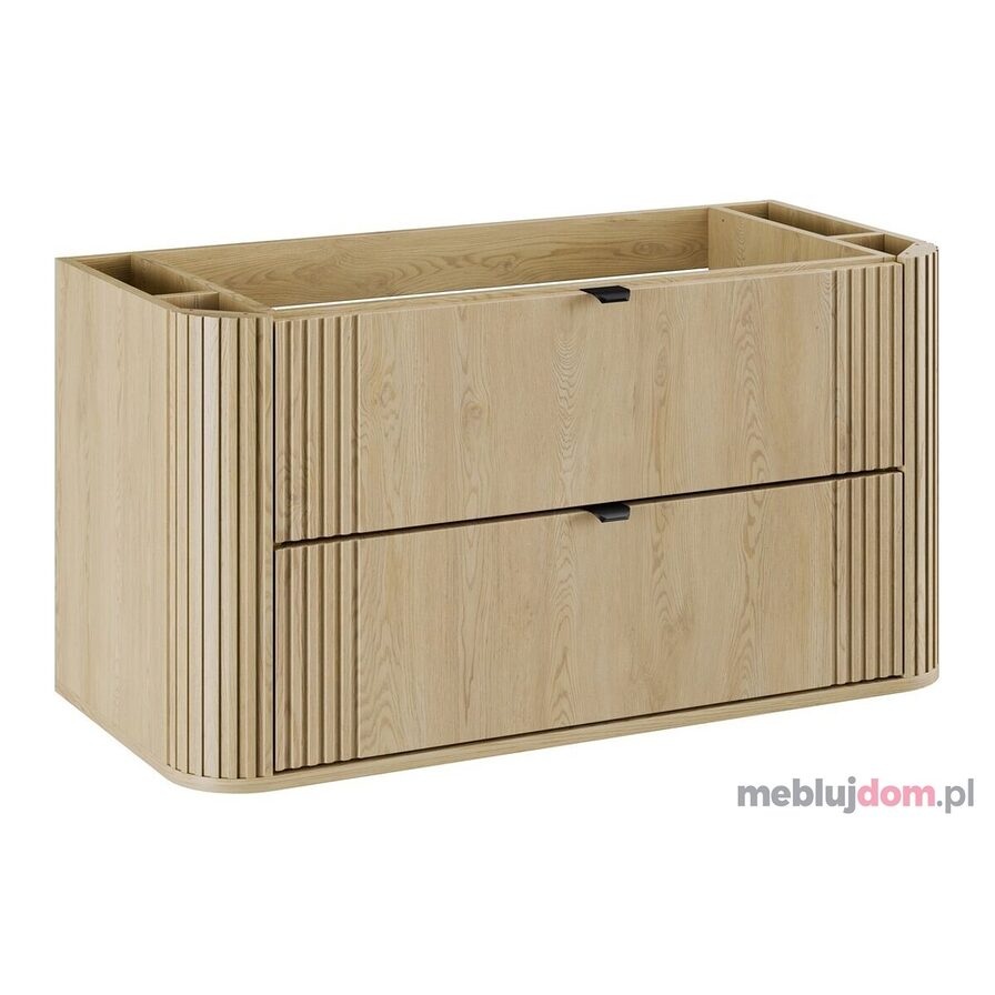 Szafka pod umywalkę OVALIA CREMONA 82-100-46-2S - dąb cremona
