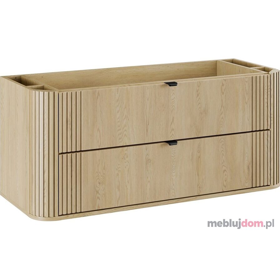 Szafka pod umywalkę OVALIA CREMONA 82-120-46-2S - dąb cremona