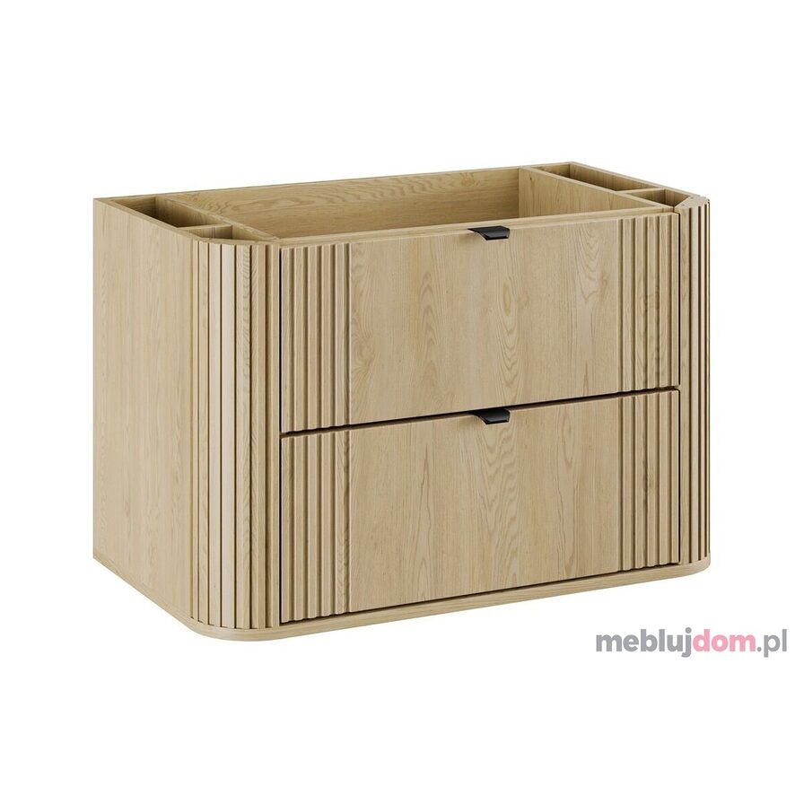 Szafka pod umywalkę OVALIA CREMONA 82-80-46-2S - Dąb cremona