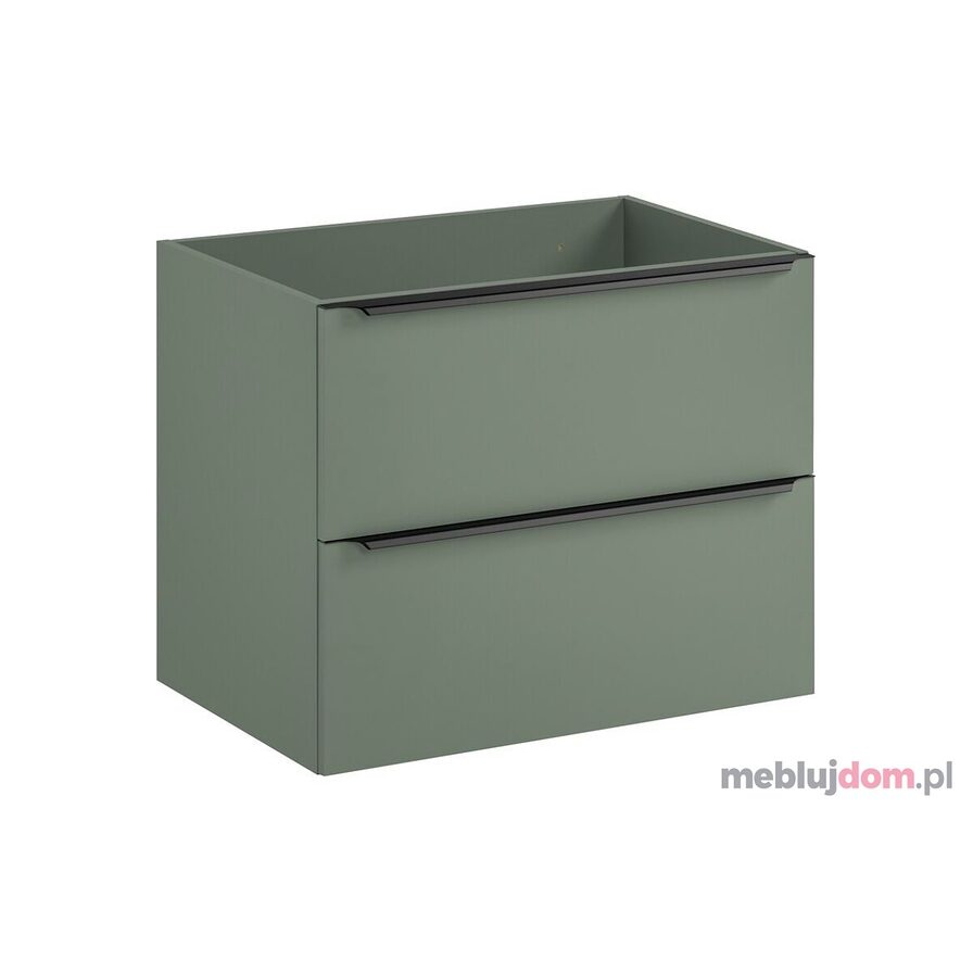 Szafka pod umywalkę SOMBRA GREEN 82-70-46-2S - Corymbia Green szałwiowy odcień
