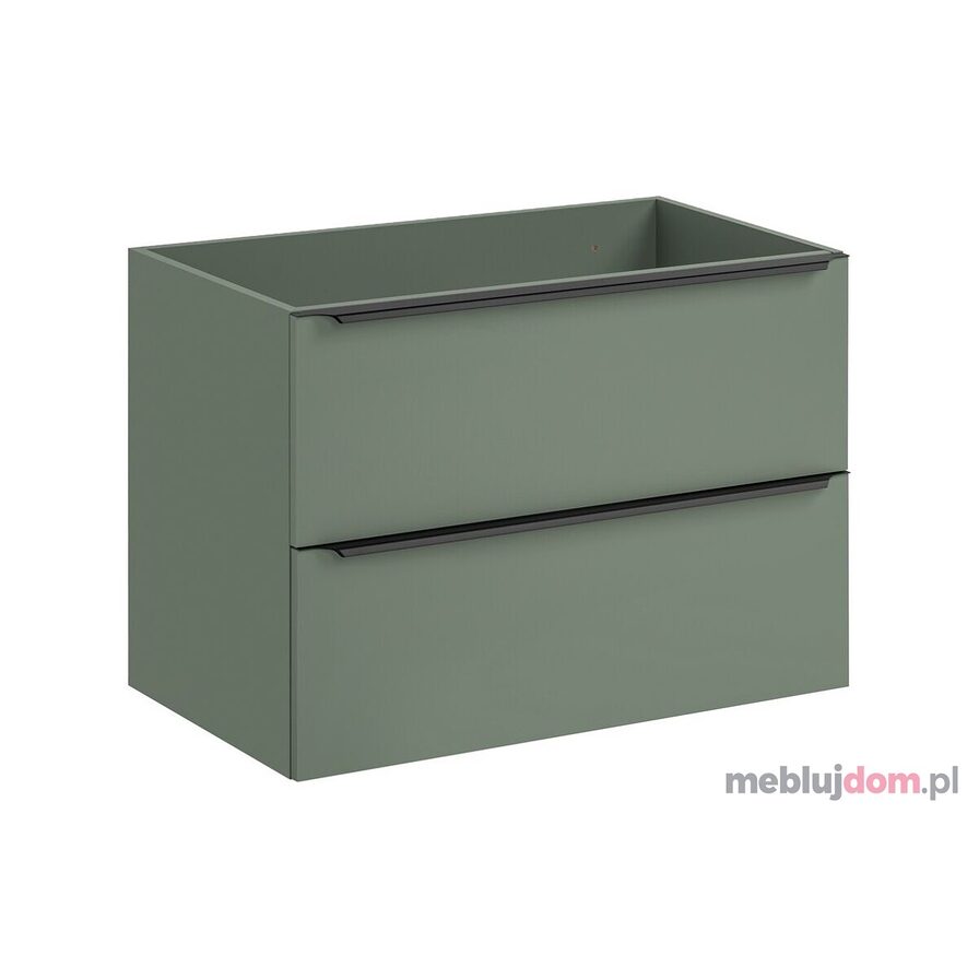 Szafka pod umywalkę SOMBRA GREEN 82-80-46-2S - Corymbia Green szałwiowy odcień