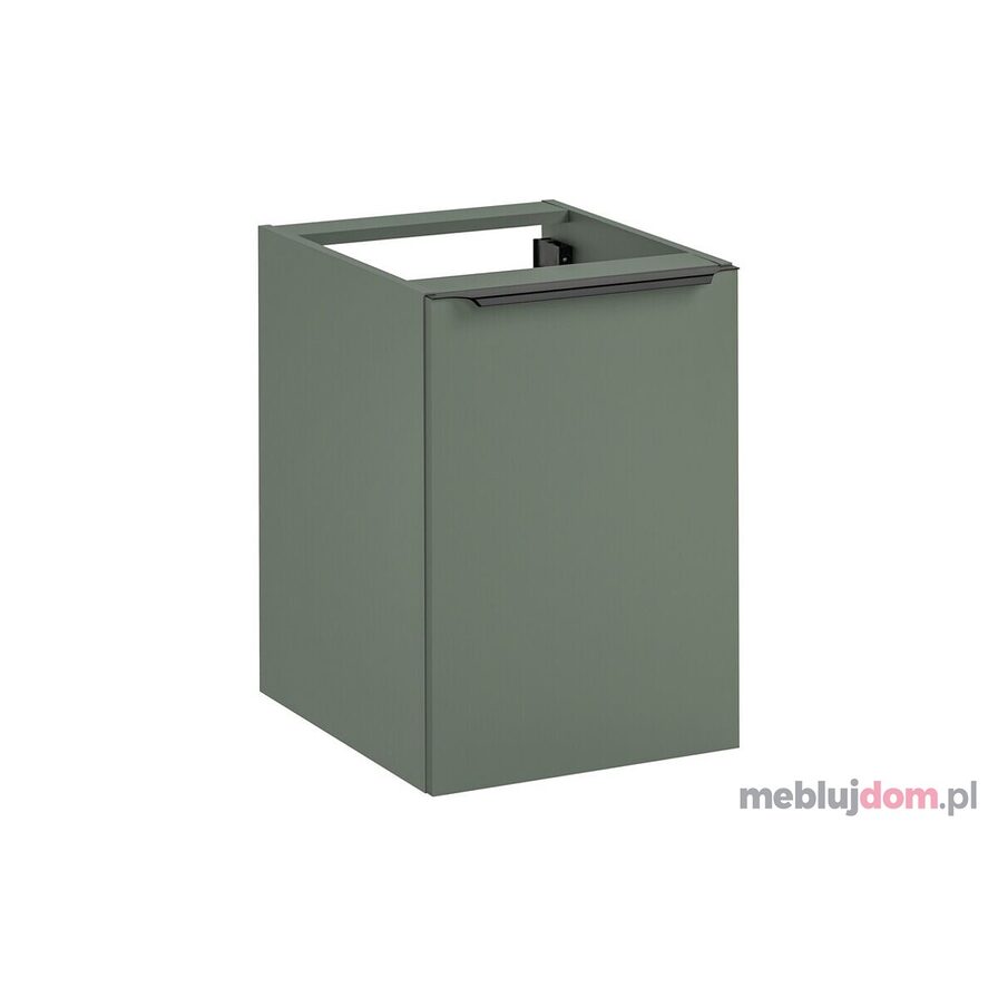 Szafka łazienkowa pod blat SOMBRA GREEN 81-40-1DK z koszem na pranie
