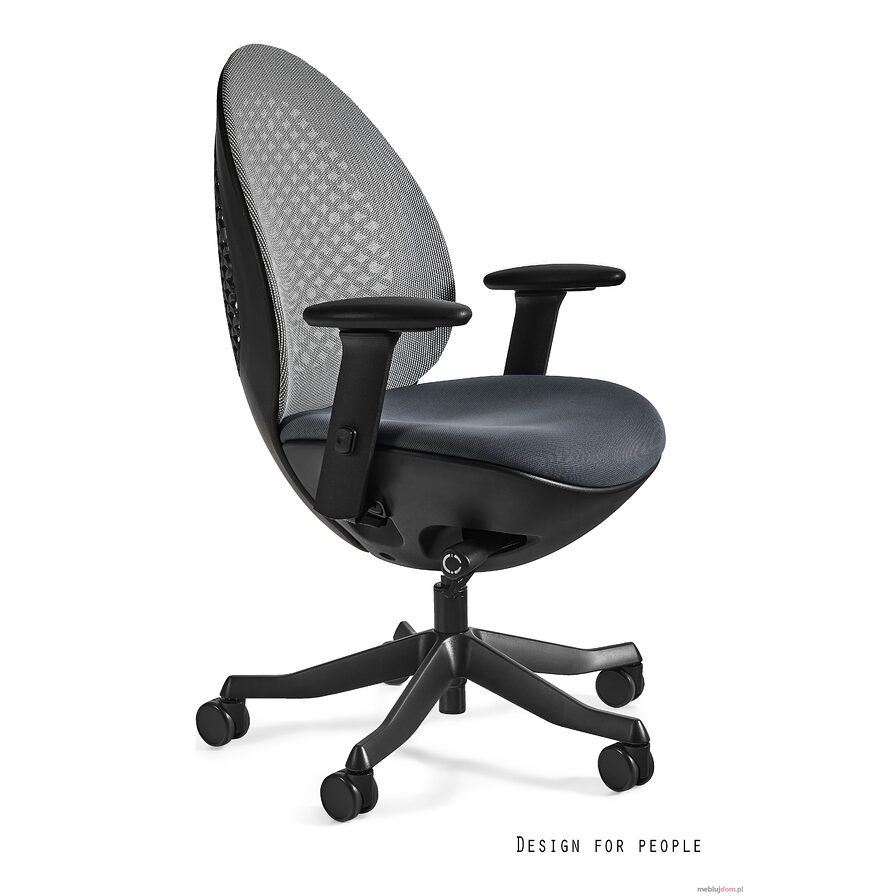 Fotel ergonomiczny OVO Unique NW42 Snowy Siatka/tkanina BL do wyboru