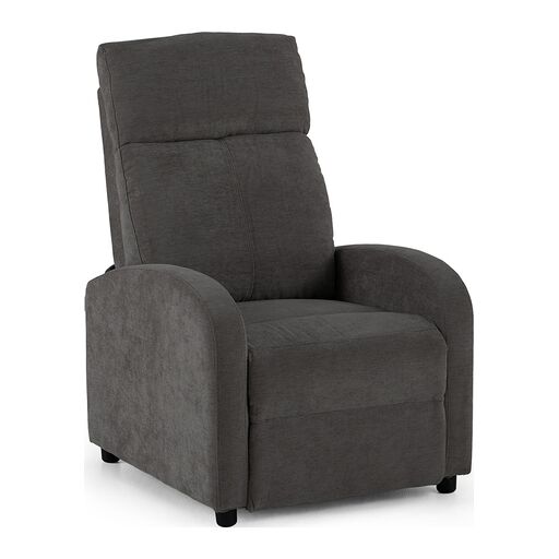 Fotel wypoczynkowy rozkładany RELAX PREMIUM ciemny szary kolor