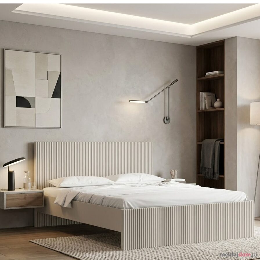 Łóżko CASHMERE Adam Meble w kolorze kaszmir