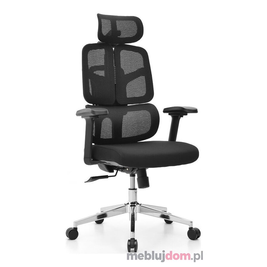 Fotel biurowy ergonomiczny HC-1060 - Czarny