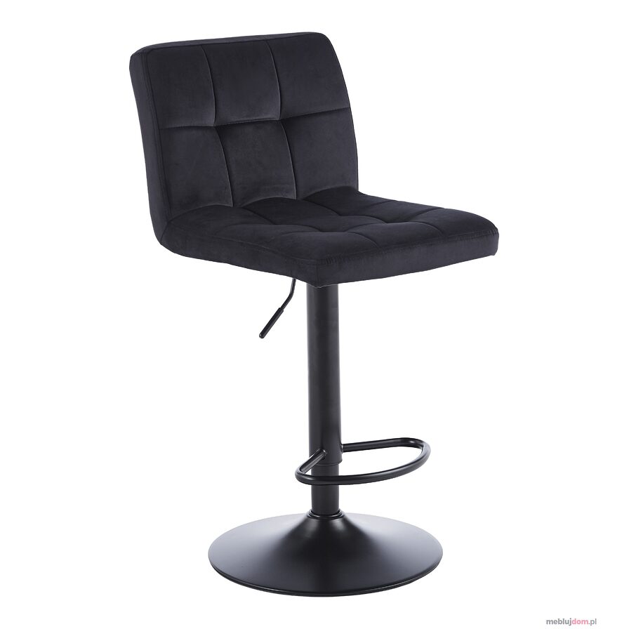 H6-FX (B) Hoker velvet - Riviera 100 czarny
