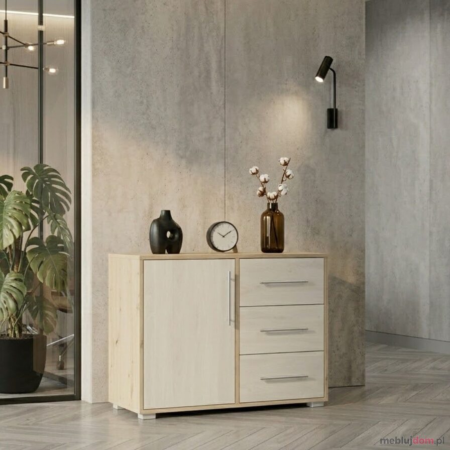 Komoda ADA AD-KM - Dąb artisan + buk fiord