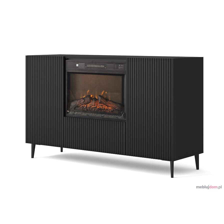 Komoda RAVENNA B 140 z kominkiem