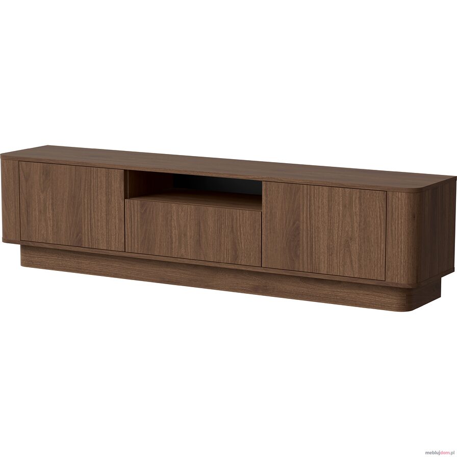 Szafka RTV DARCO 180 z wnęką - orzech elegant - stojąca