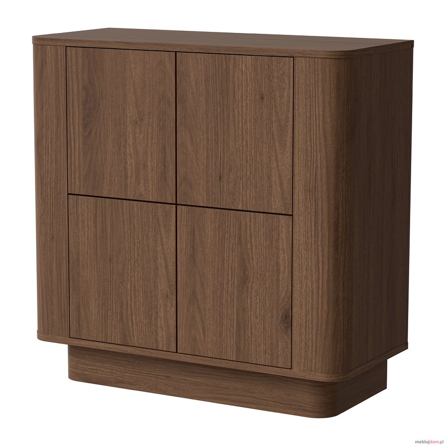 Komoda DARCO 80 4D - orzech elegant