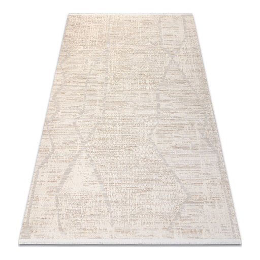 Dywan FROJE 1753 Boho, linie - Styl skandynawski, strukturalny, nowoczesny krem / beż