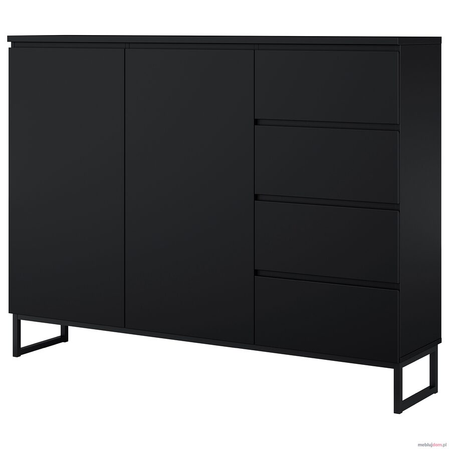 Komoda MODO II 45 - Czarny Onyx