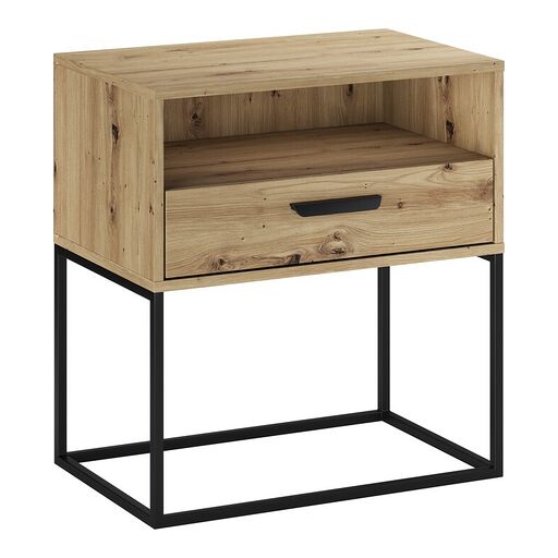 Szafka nocna NAVELLO 61-60-1S1O - Dąb artisan