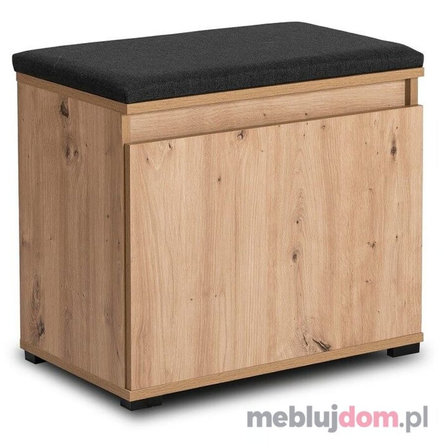 Szafka na buty VENORNA 60 - Dąb Artisan + Grafit
