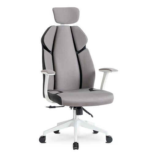 Fotel Biurowy Ergonomiczny Obrotowy DUNCAN Szary/Czarny