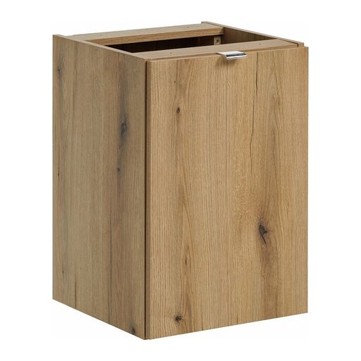 Szafka pod blat NOVA OAK 81-40-1DK z koszem na pranie - Dąb Coast Evoke