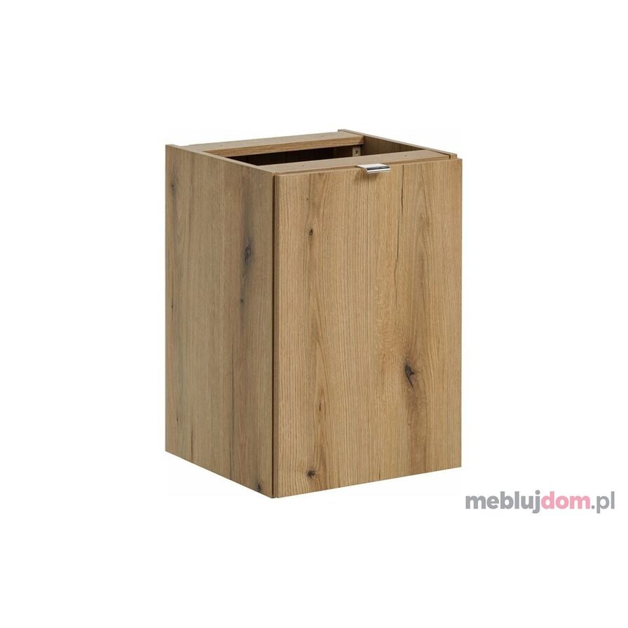 Szafka pod blat NOVA OAK 81-40-1DK z koszem na pranie - Dąb Coast Evoke