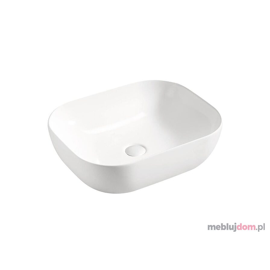 Umywalka ceramiczna SMILE 2 WHITE 50 cm