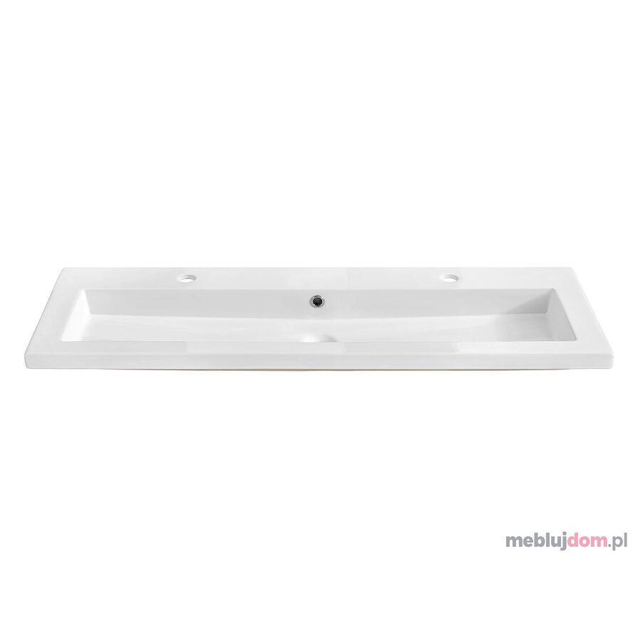 Umywalka ceramiczna SPIRIT WHITE 120 cm