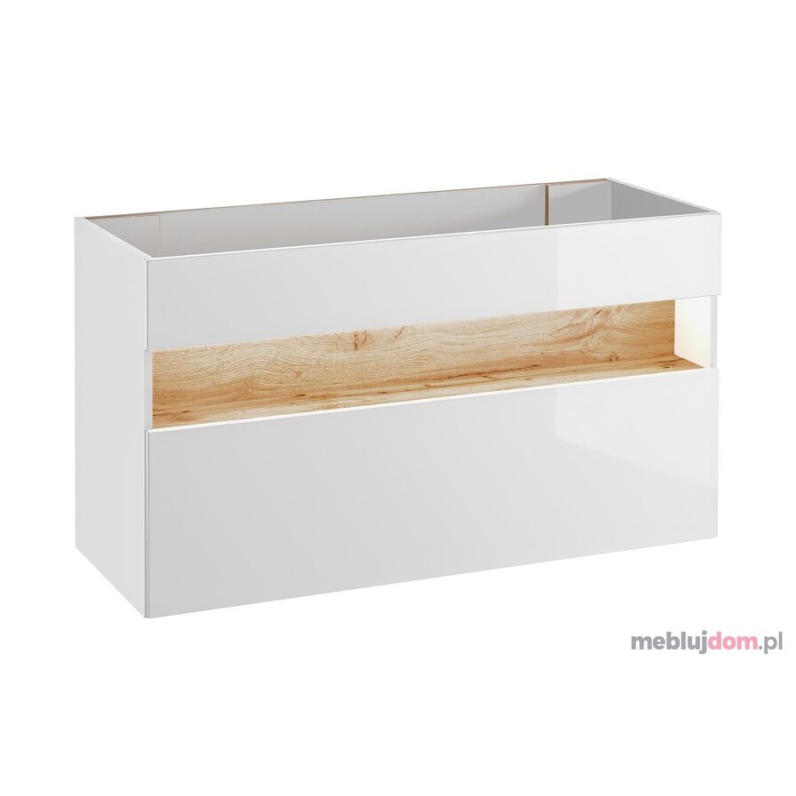 Szafka pod umywalkę BAHAMA WHITE 854 120cm