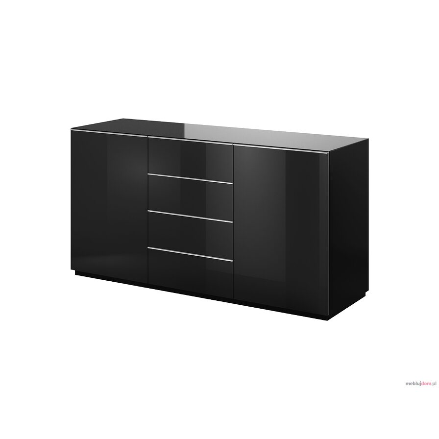 Komoda Helio 26 Helvetia Czarna