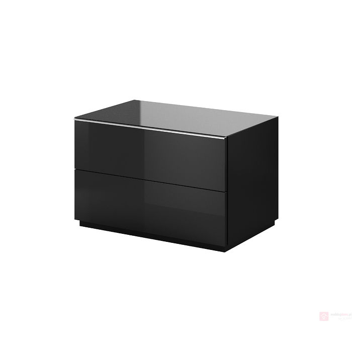 Komoda RTV Helio 39 Helvetia Czarna