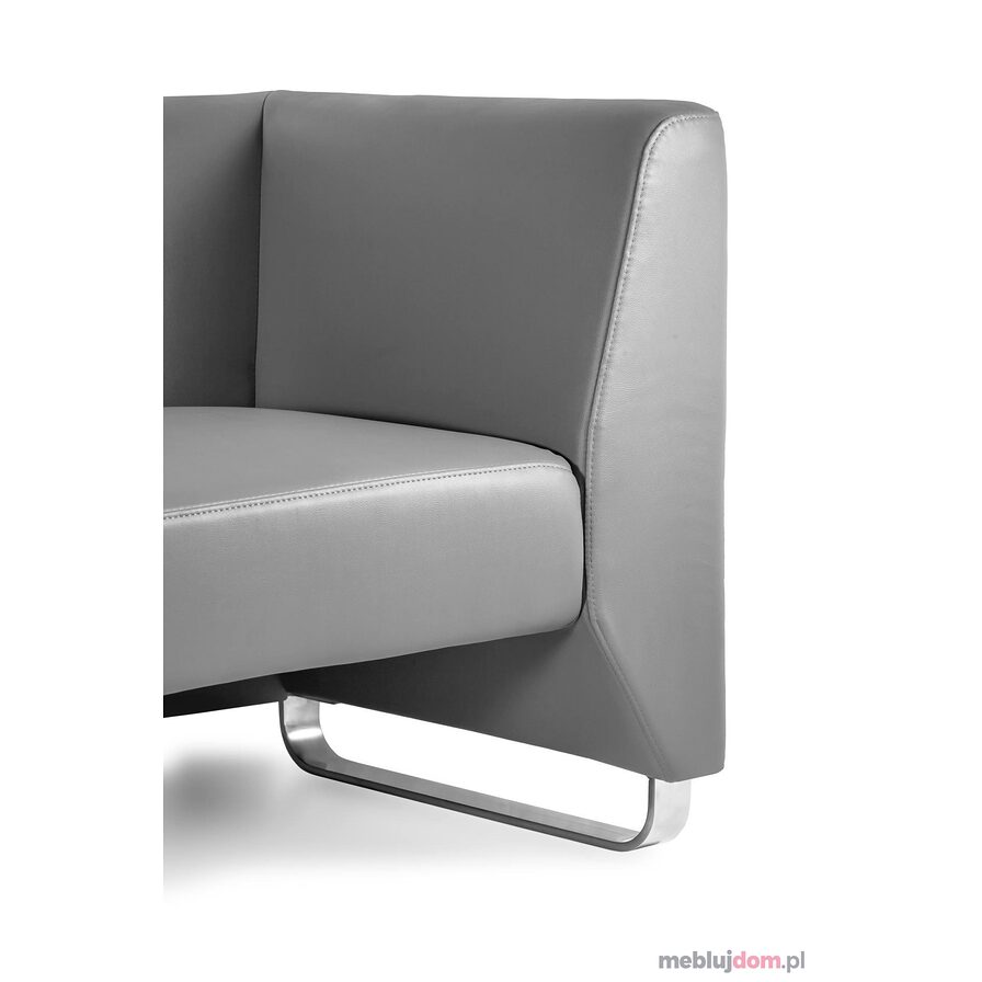 Nowoczesna Sofa na płozach metalowych - MeblujDom.pl