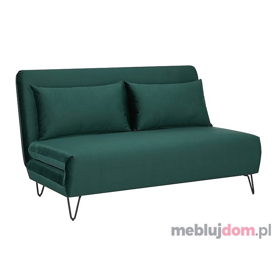 Sofa rozkładana ZENIA VELVET Signal Zielona