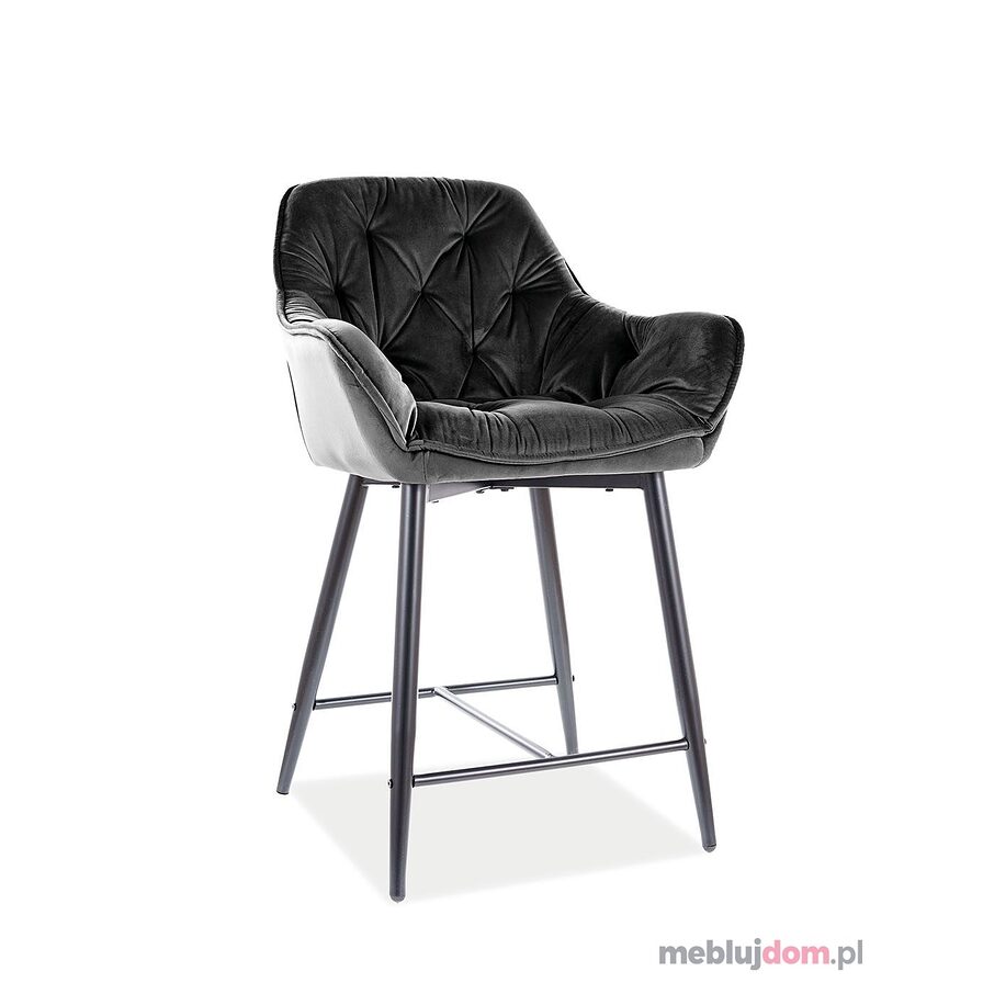 Półhoker CHERRY H-2 VELVET Signal czerń
