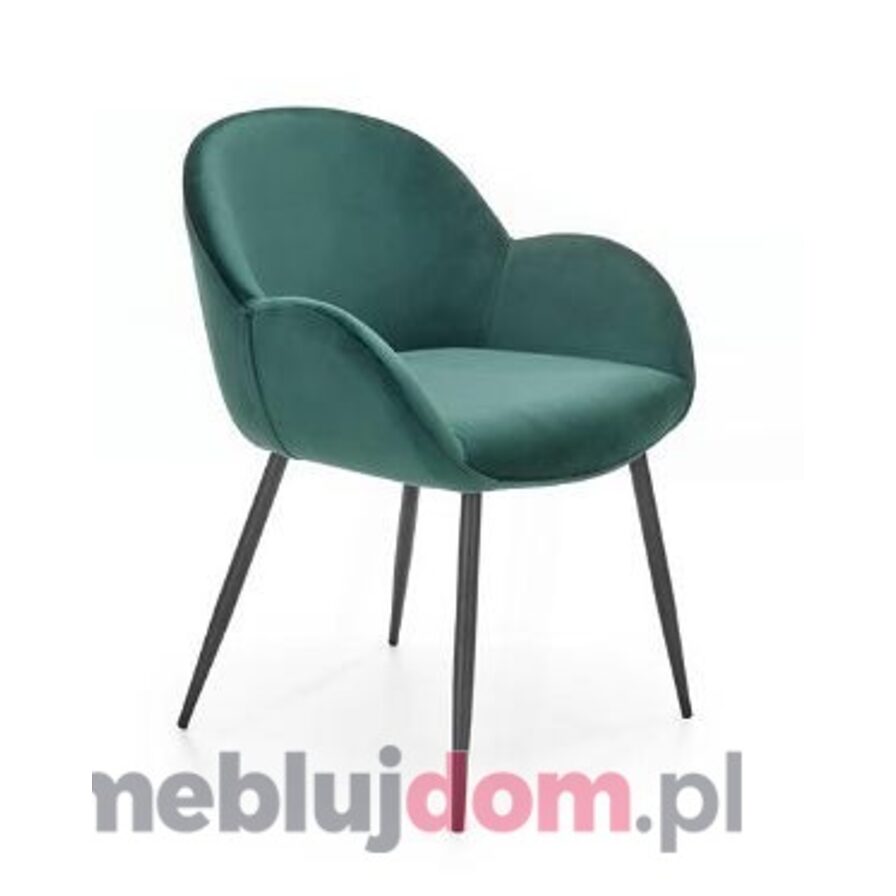 Krzesło K-480 Halmar Ciemny Zielony