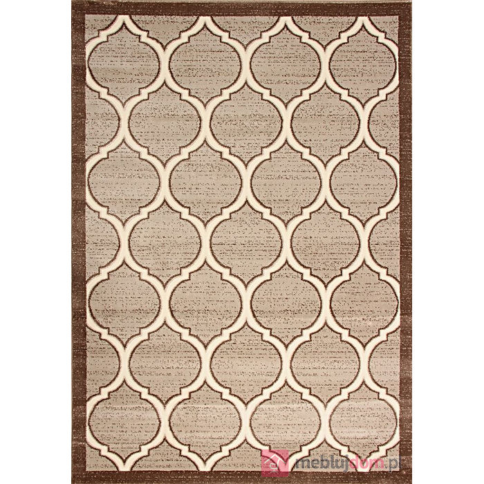 Dywan ROXY 9264A BEIGE Prostokąt Brązowo-Beżowy