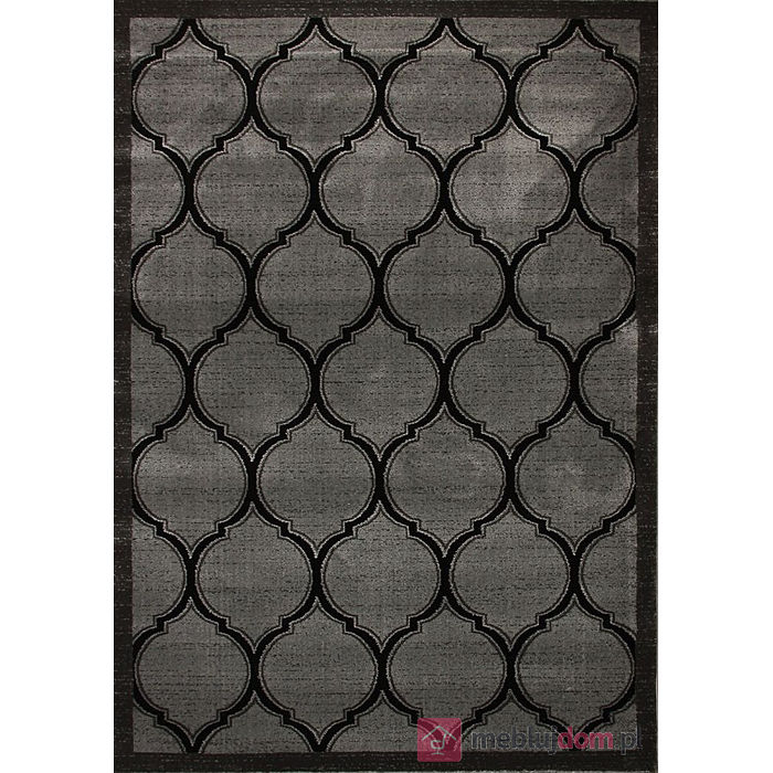Dywan ROXY 9264A BLACK Prostokąt Czarno-Popielaty