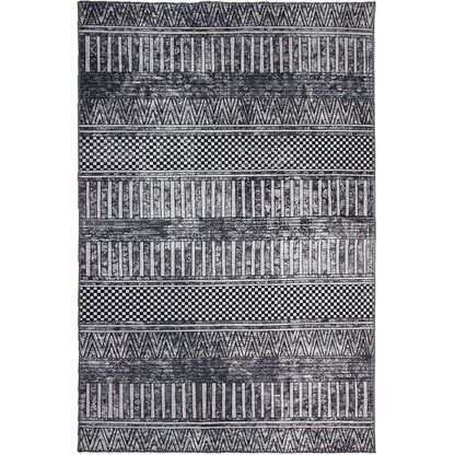 Dywan BACCARAT P1155 GREY BANCO wzorzysty