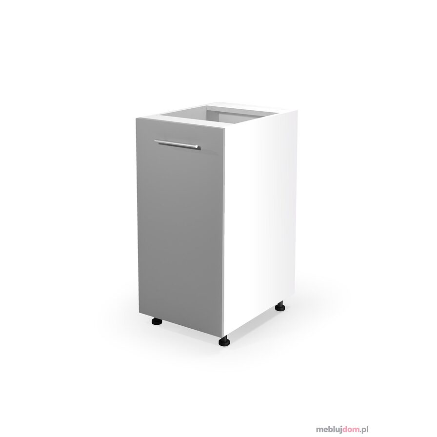 Szafka dolna VENTO D-40/82 jasno szary + biały
