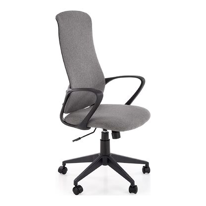 Fotel obrotowy FIBERO Halmar szary front-bok