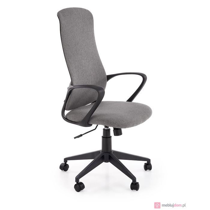 Fotel obrotowy FIBERO Halmar szary front-bok