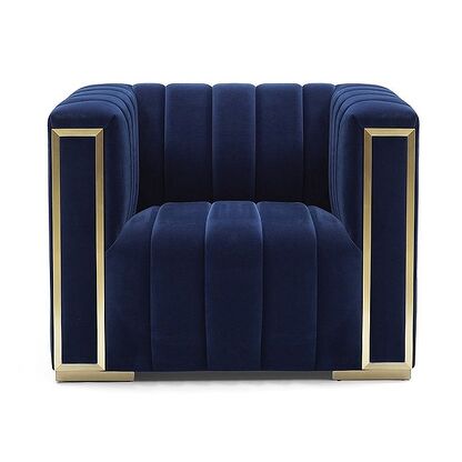 Fotel VOGUE 1 VELVET Signal Granat